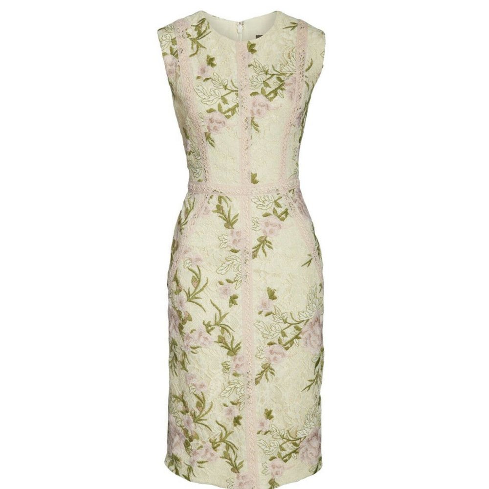 Dress the population Penelope Lace Midi Dress - Picture 6 of 6